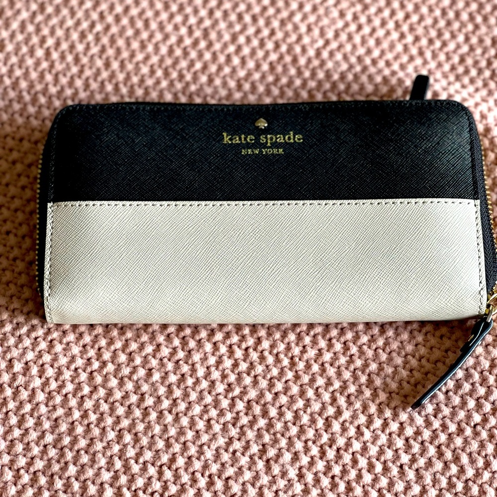 Kate Spade Cedar Street Lacey wallet Black/Pebble